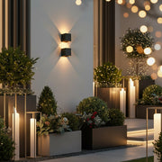 BlockGlow – Waterproof LED Wall Light with Replaceable G9 Bulb