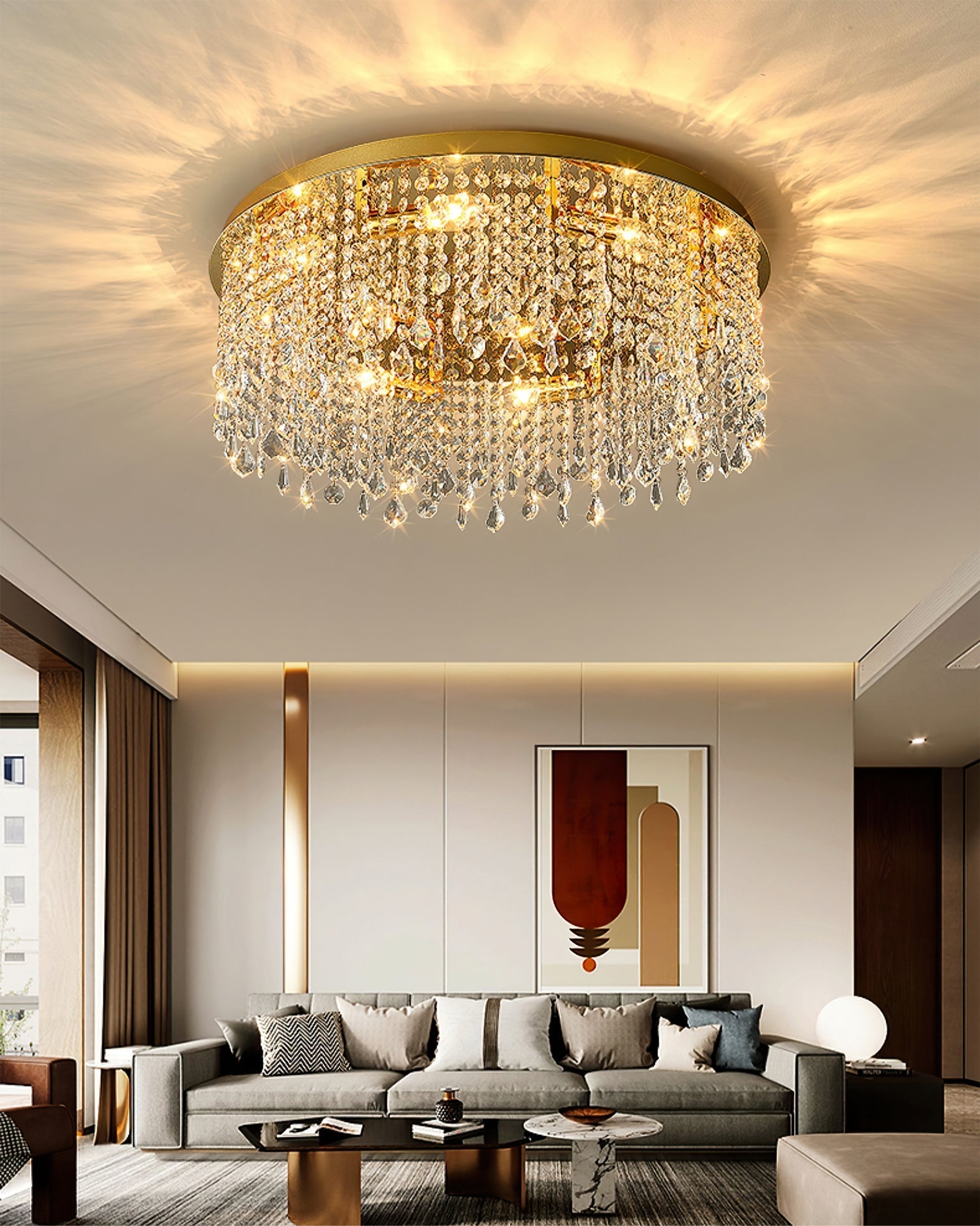 BeamElegance - Luxury Ceiling Fixture