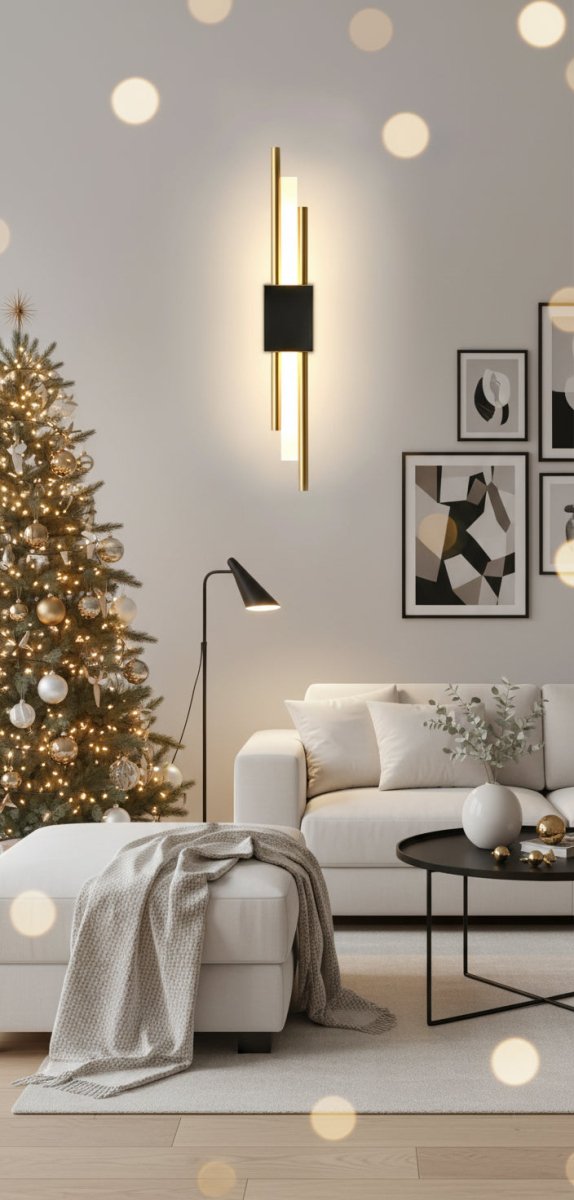 ShadeArco – Modern LED Wall Light Made of Metal & Acrylic with 3 Light Colors