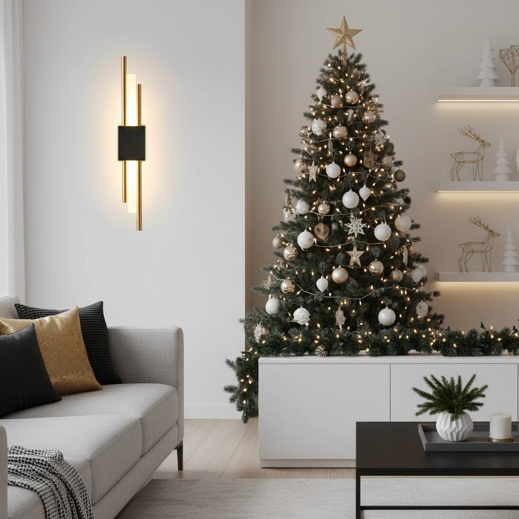 ShadeArco – Modern LED Wall Light Made of Metal & Acrylic with 3 Light Colors