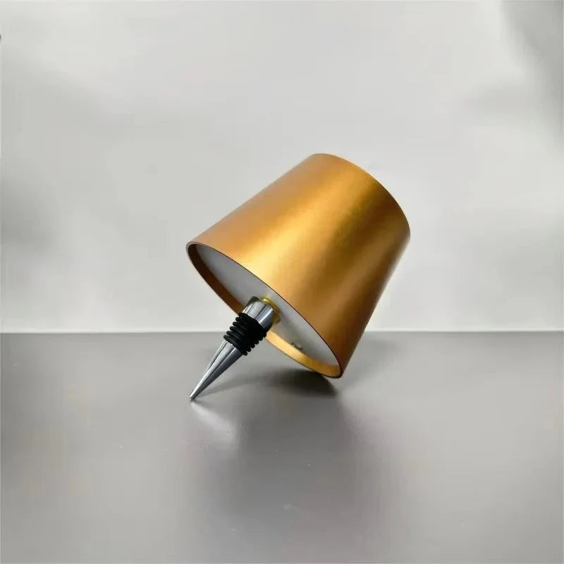 BrightVino – Dimmable LED Table Lamp with 3 Color Modes & USB Charging