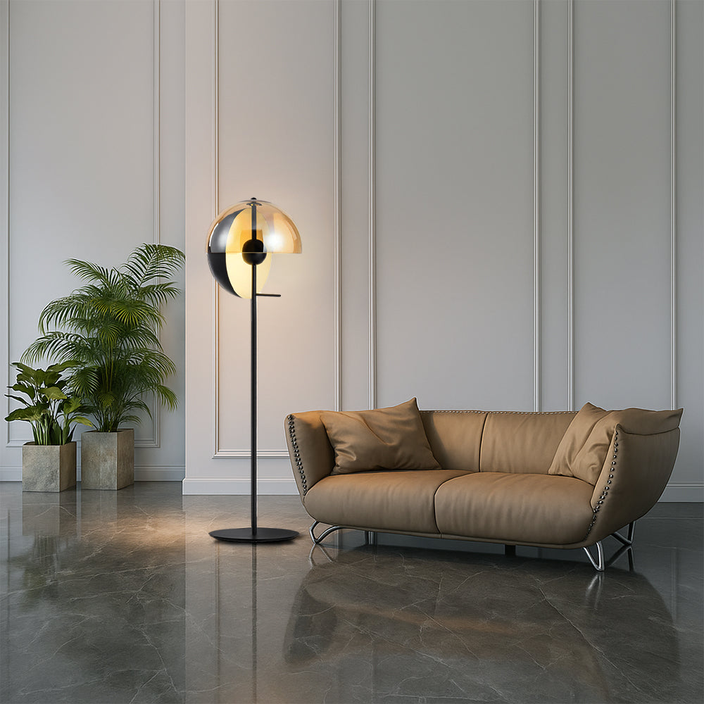 Prion | Modern Aesthetic Glass Floor Lamp