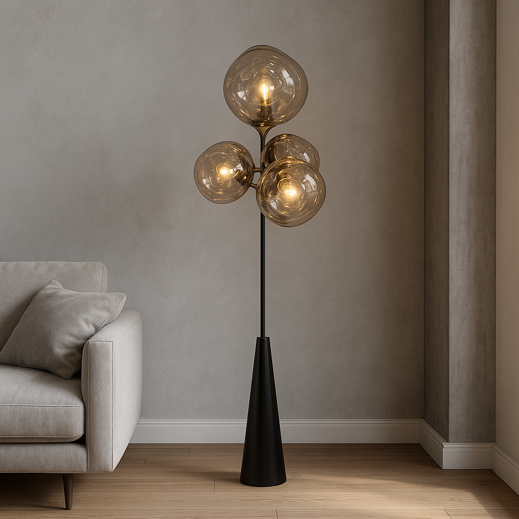 Aenor | Sculptural Lava Floor Lamp