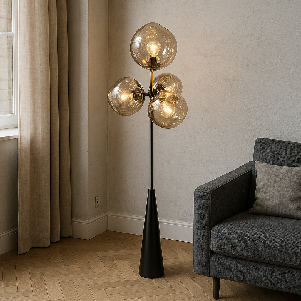 Aenor | Sculptural Lava Floor Lamp