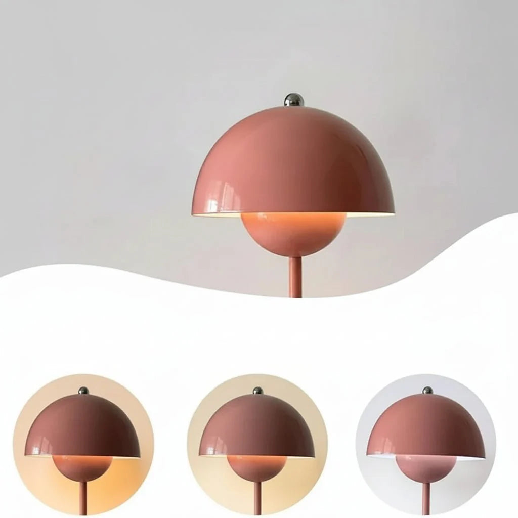 GlowBloom – Rechargeable Flower Bud Table Lamp for Modern Bedrooms