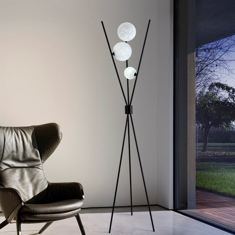 LinorMel - Glowing Moon Floor/Table Lamp