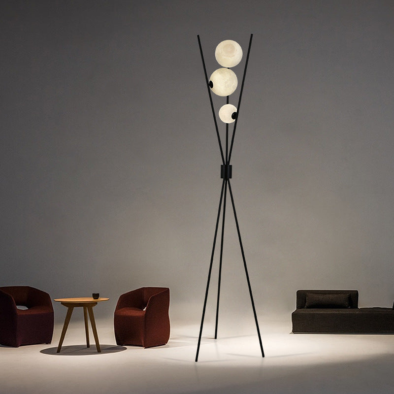 LinorMel - Glowing Moon Floor/Table Lamp