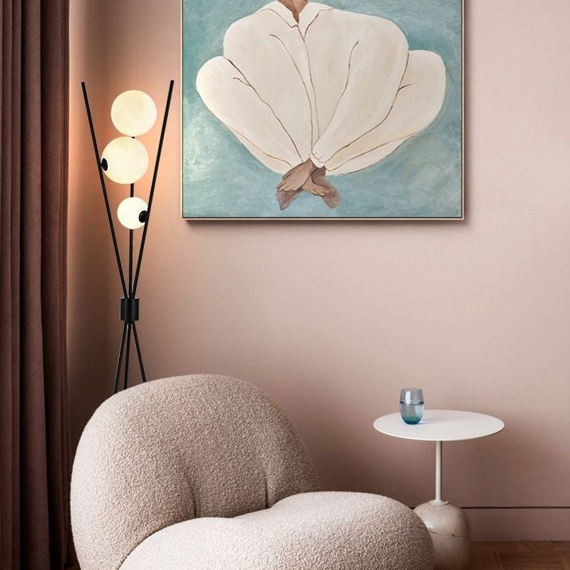 LinorMel - Glowing Moon Floor/Table Lamp