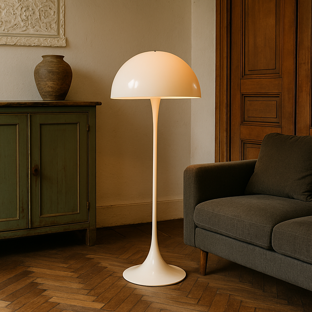 RaVy - Elegant Mushroom Design Floor Lamp