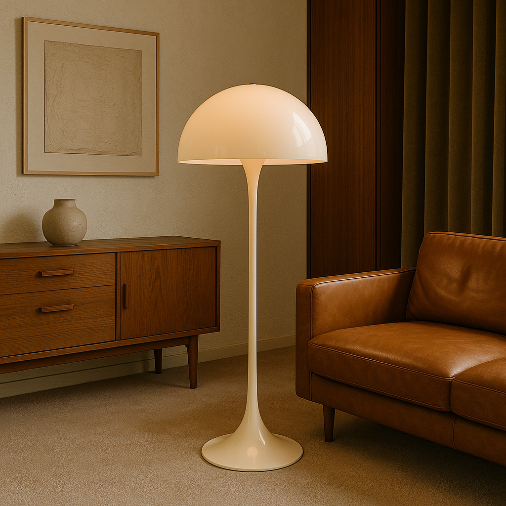 RaVy - Elegant Mushroom Design Floor Lamp