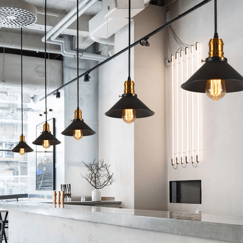 LoomIron – Adjustable Industrial Pendant Lamp