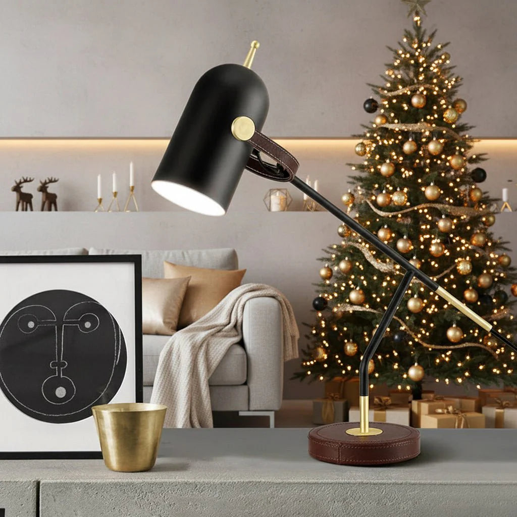 GloTable – Modern Metal LED Table Lamp for Reading & Ambient Lighting