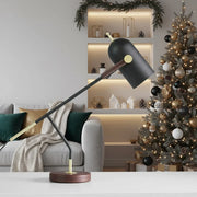 GloTable – Modern Metal LED Table Lamp for Reading & Ambient Lighting